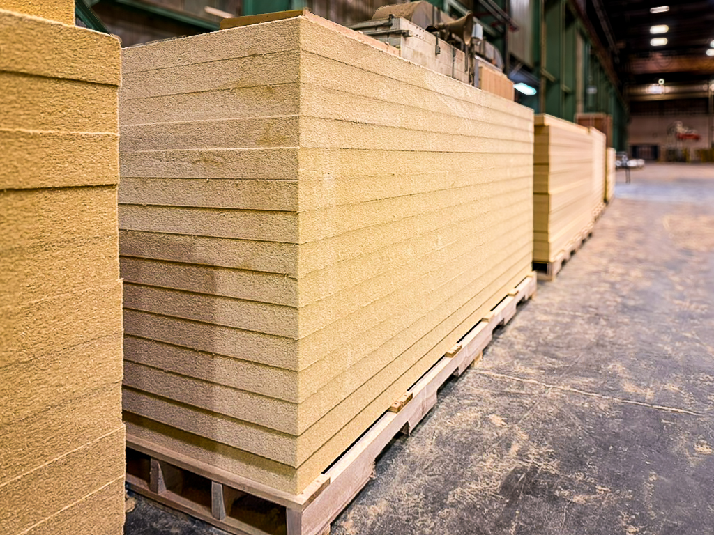 TimberBoard wood fiber insulation